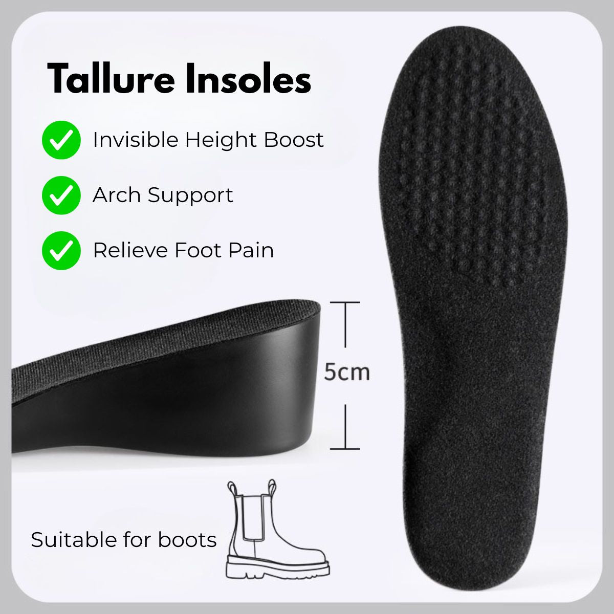 Tallure Active Support Insoles