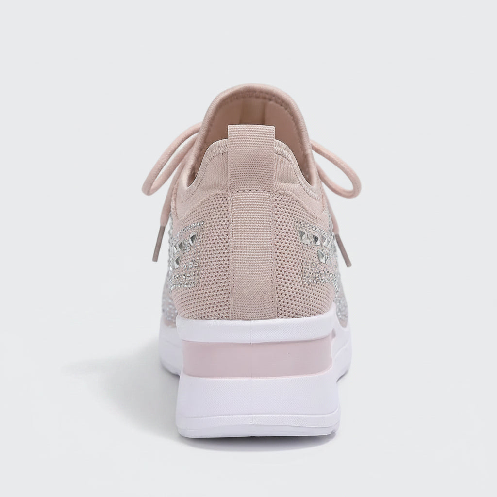 Gem Wedge Sneakers - 2.4in/6cm