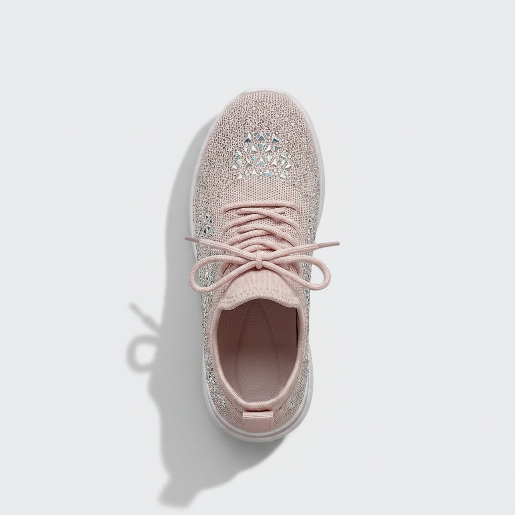 Gem Wedge Sneakers - 2.4in/6cm