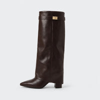 Brown Vegan Leather