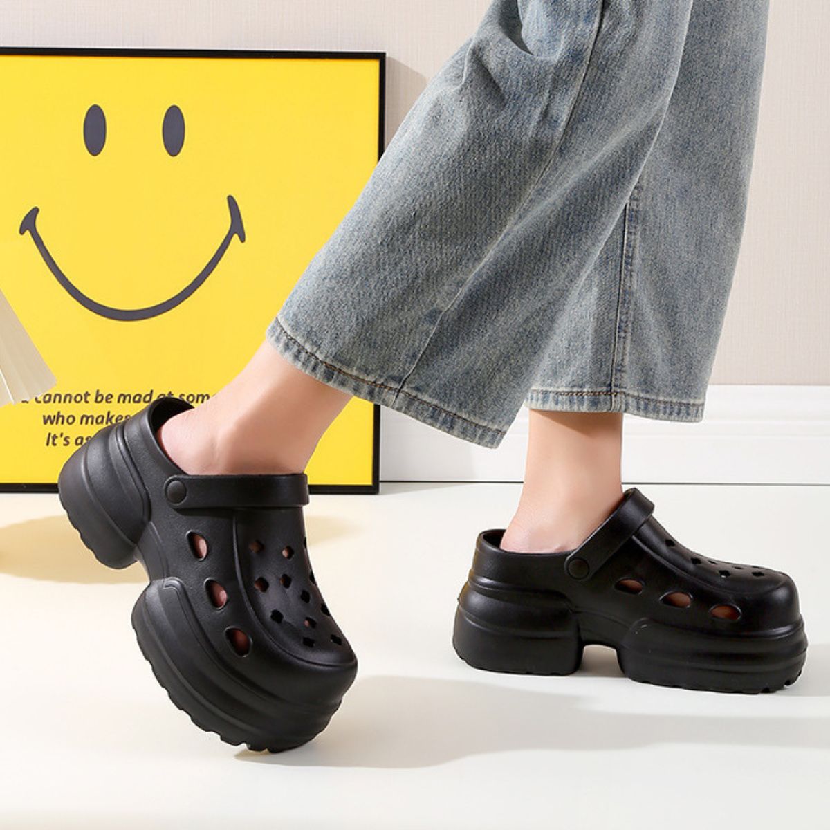 Women's Charmy Slides - 11cm/4.3in